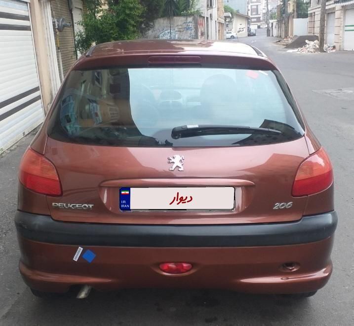پژو 206 تیپ 2 - 1387