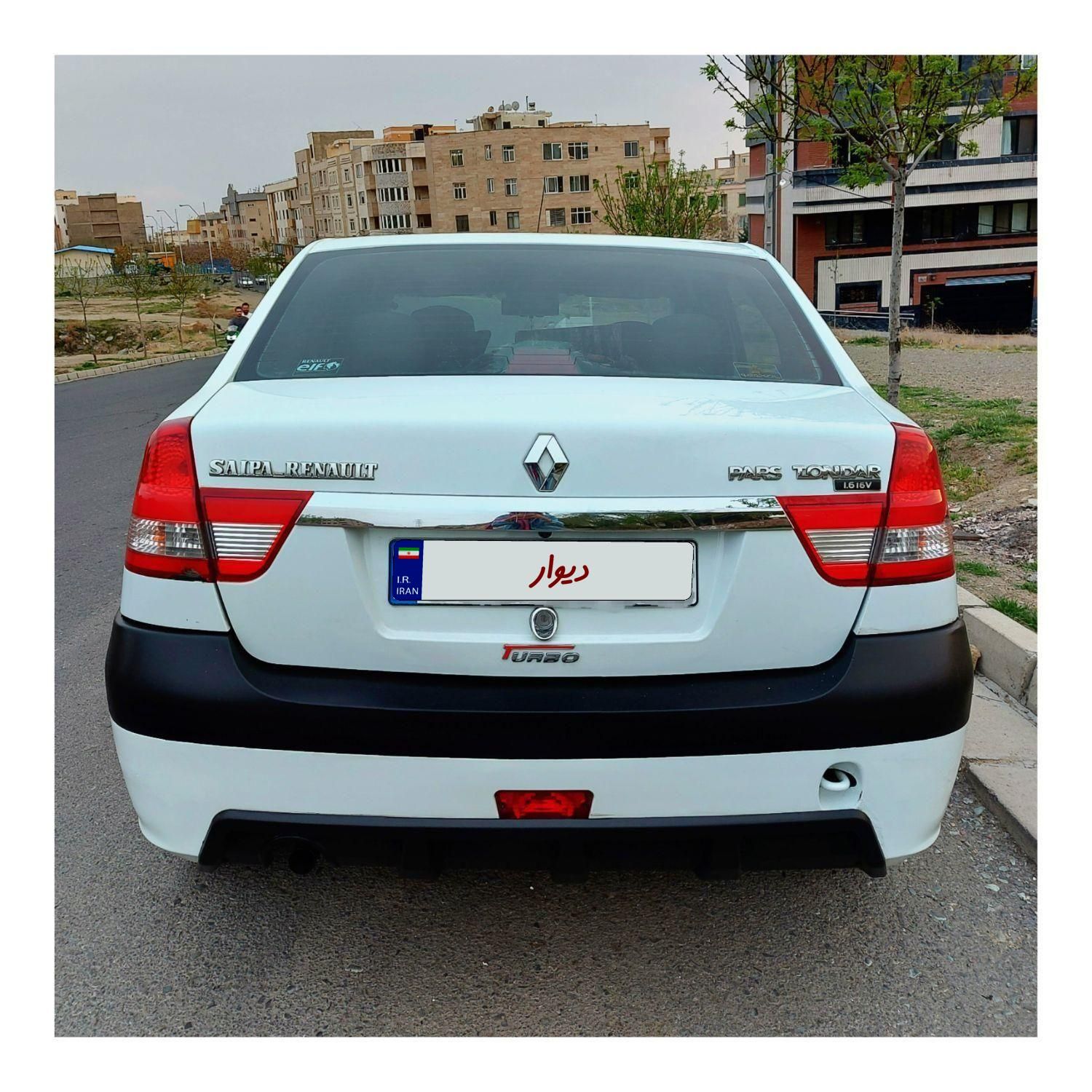 رنو پارس تندر گیربکس JHQ + مولتی مدیا - 1397