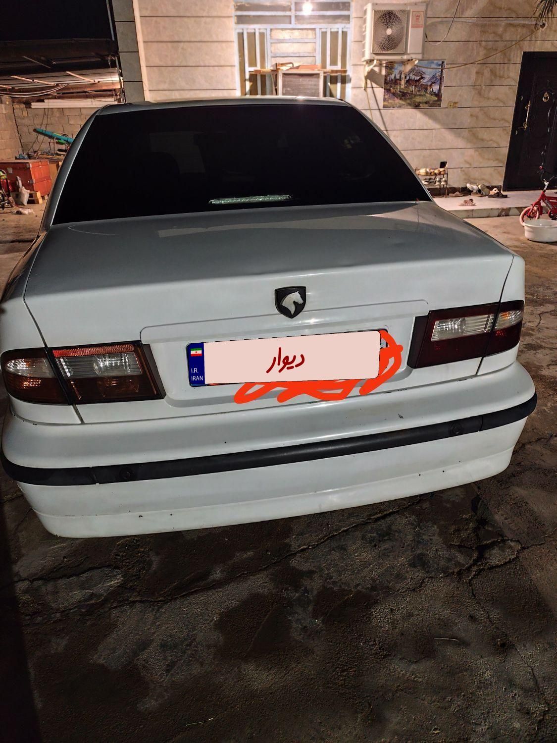 سمند X7 دوگانه سوز - 1388