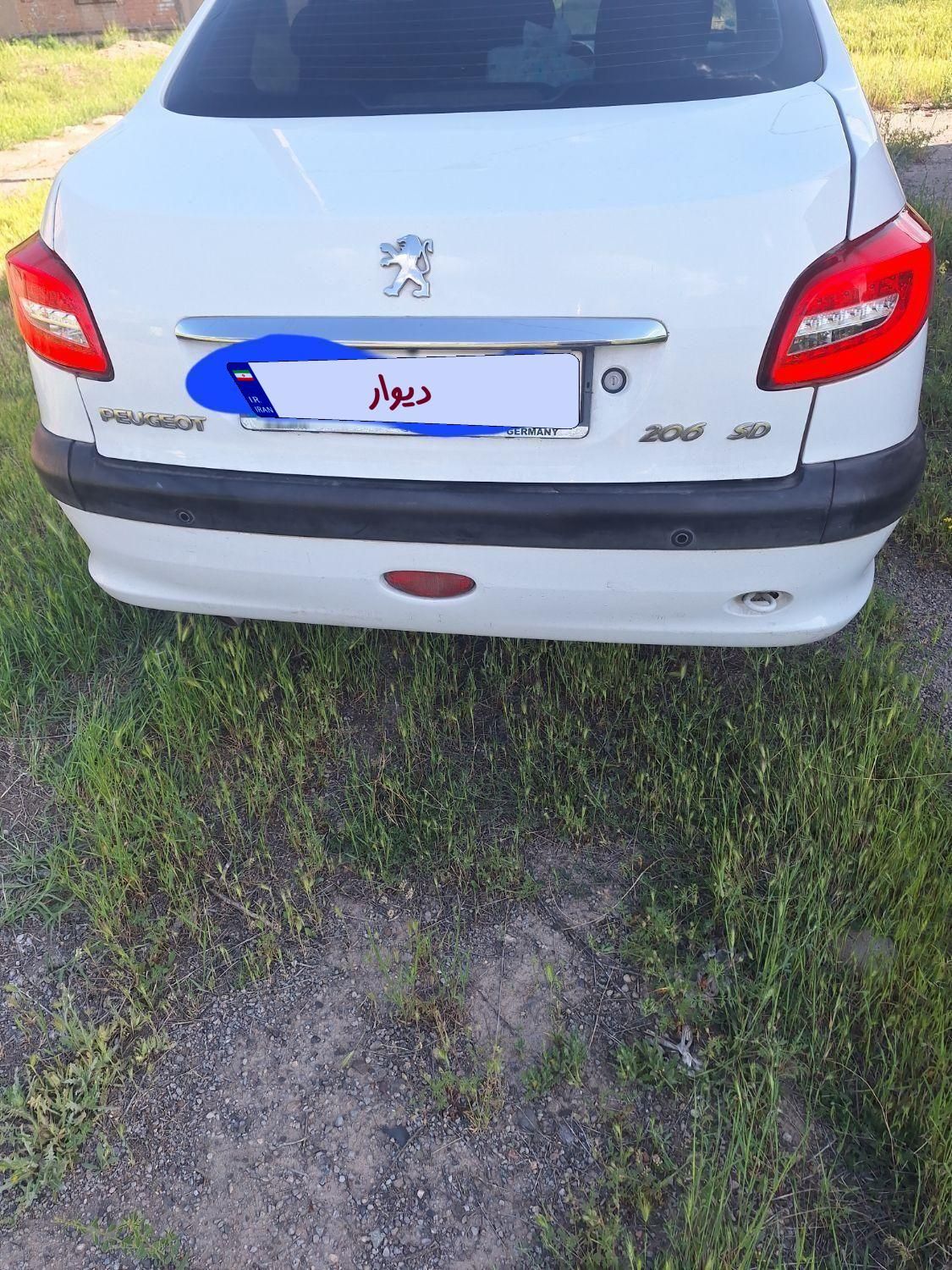 پژو 206 SD v8 - 1393