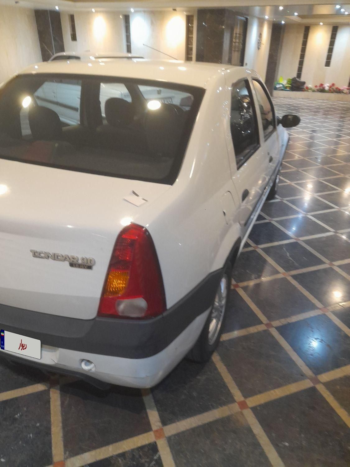 رنو پارس تندر گیربکس JHQ + مولتی مدیا - 1396