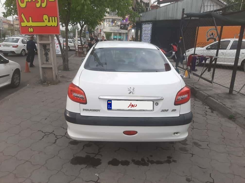 پژو 206 SD v8 - 1396