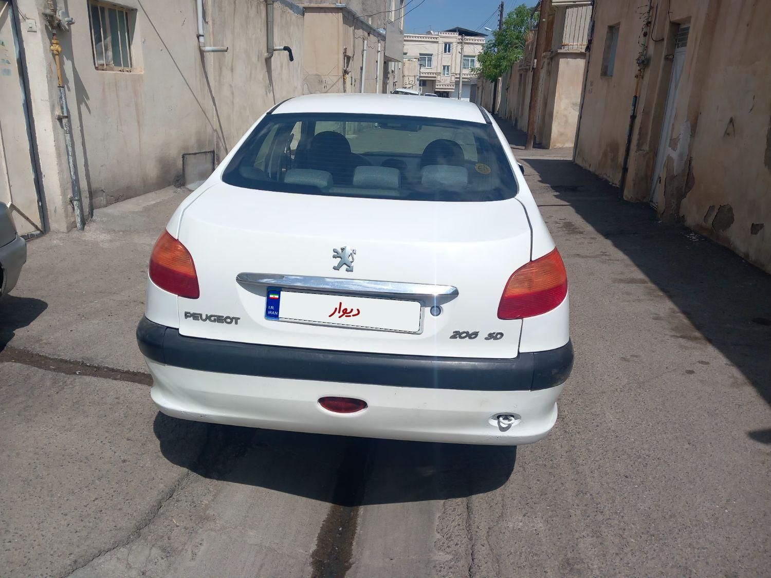 پژو 206 SD v8 - 1389