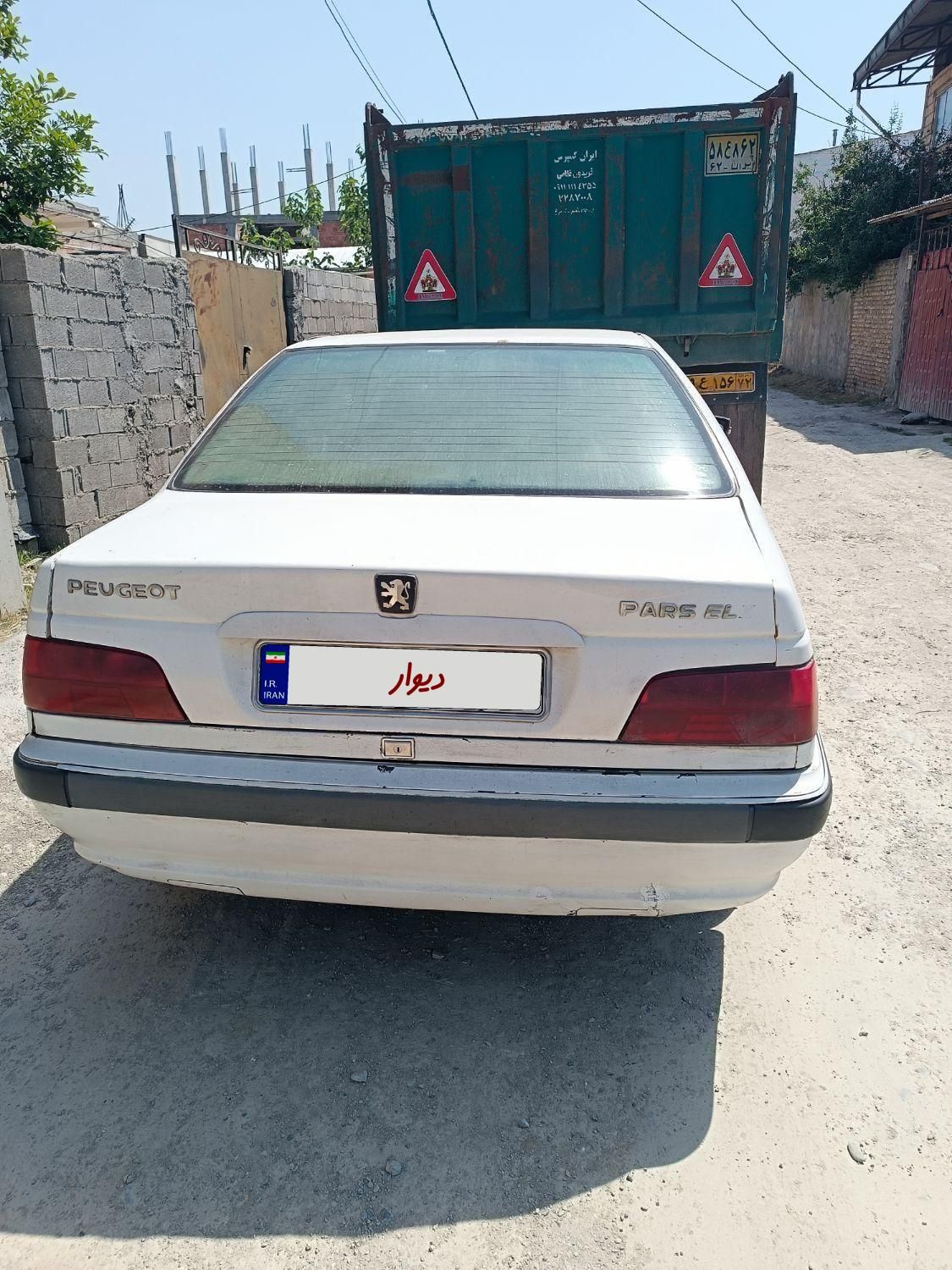 پژو پارس دوگانه سوز - 1389