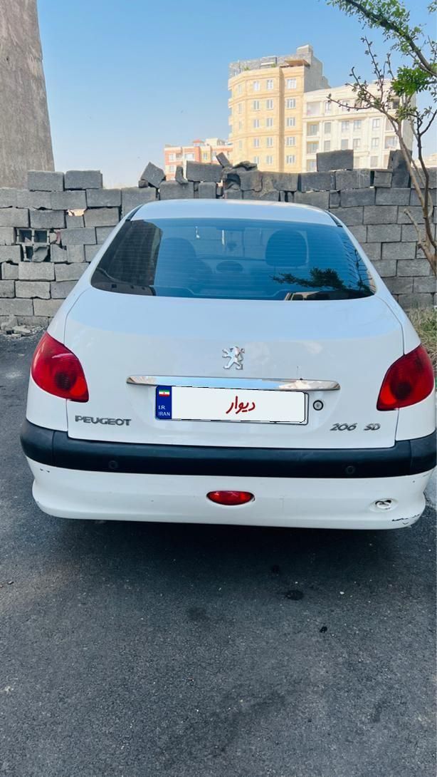 پژو 206 SD v8 - 1396