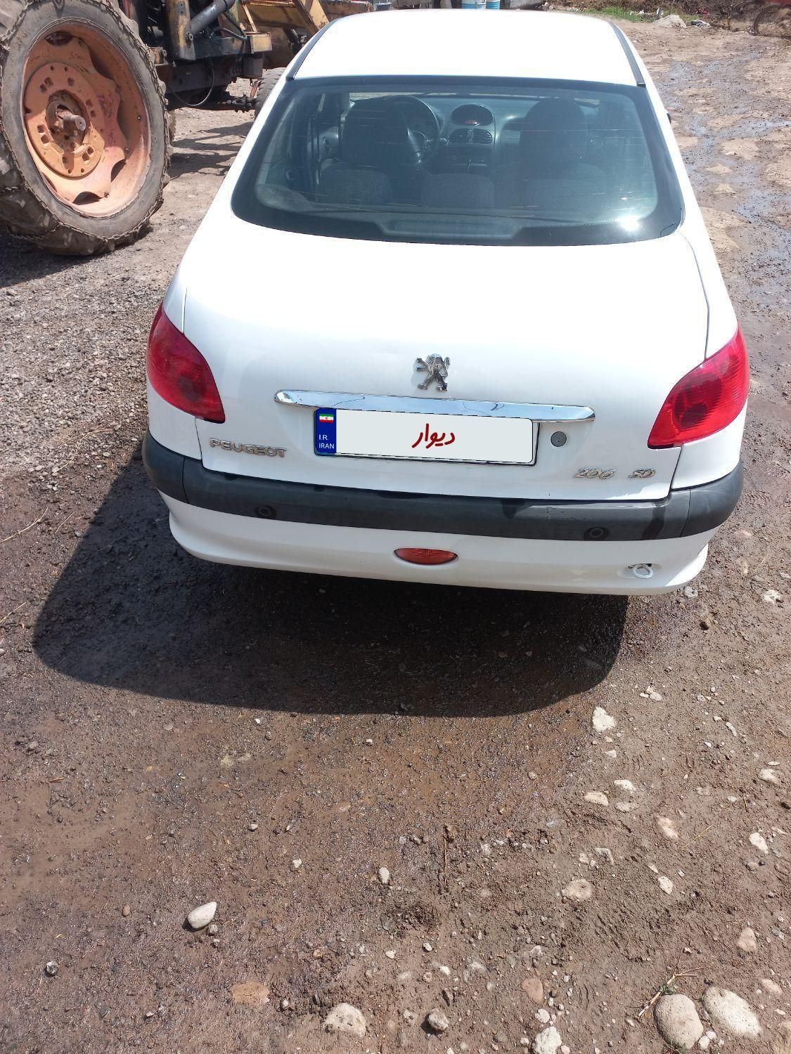 پژو 206 SD v8 - 1395