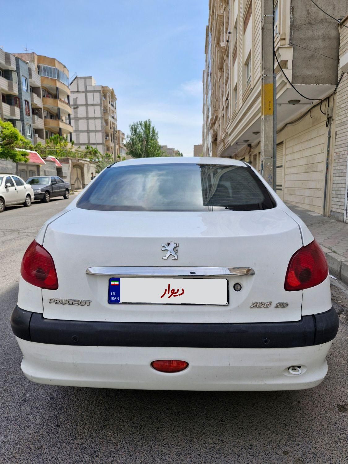 پژو 206 SD v8 - 1396
