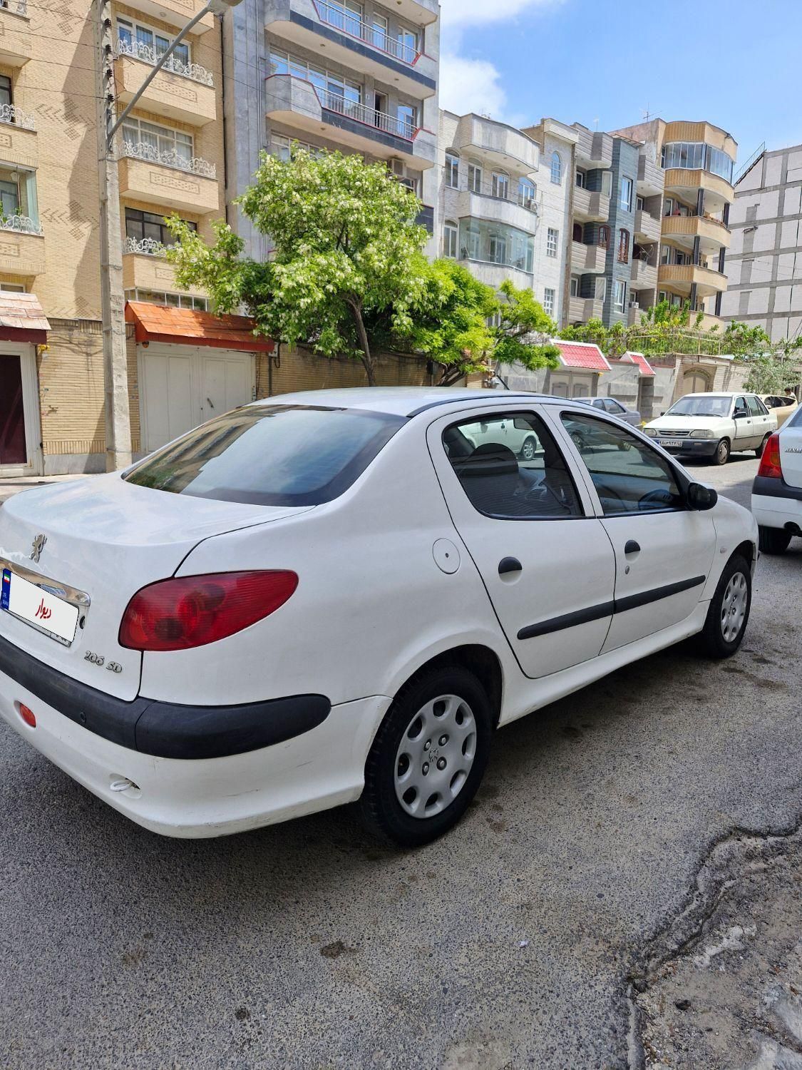 پژو 206 SD v8 - 1396