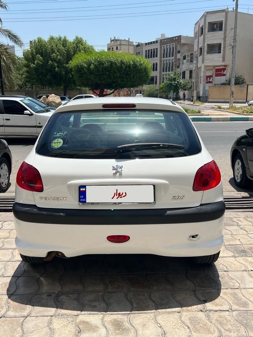 پژو 206 تیپ 3 - 1401