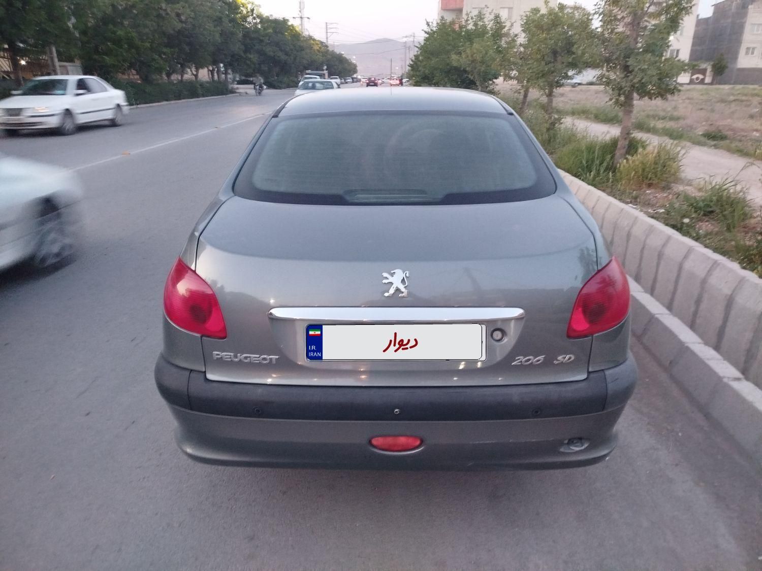 پژو 206 SD v8 - 1396