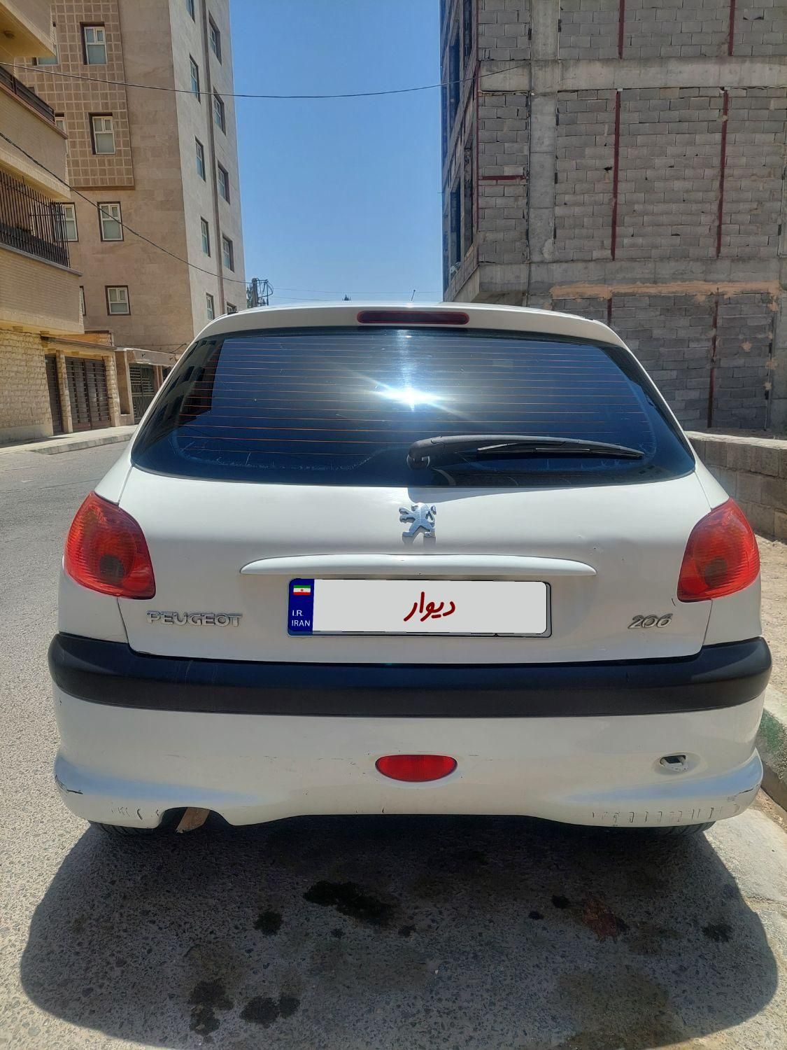 پژو 206 تیپ 2 - 1387