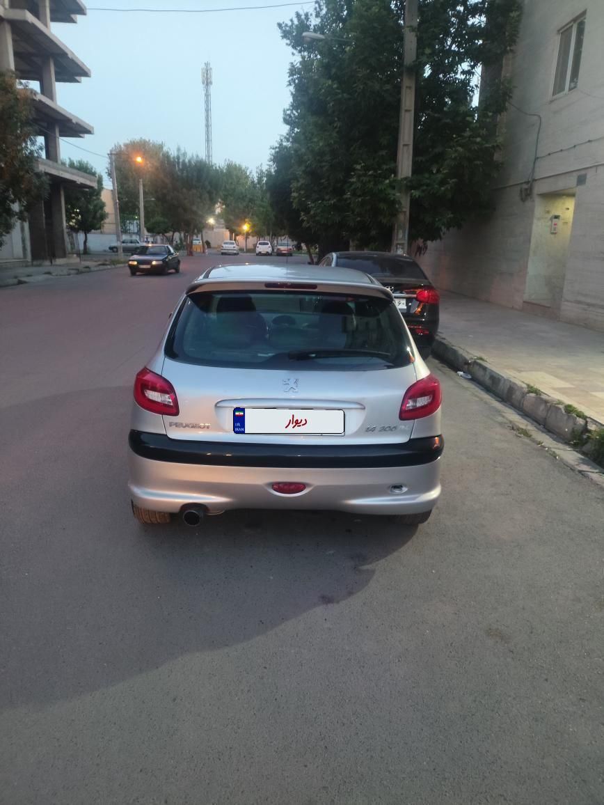 پژو 206 تیپ 3 - 1384