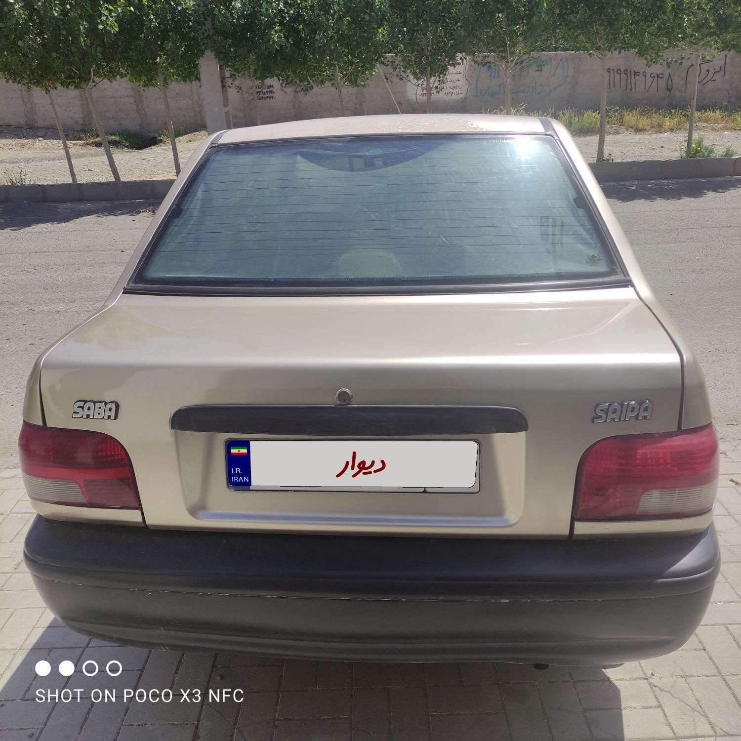 پراید صبا دنده‌ای - 1387