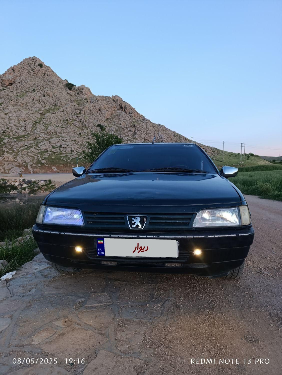 پژو آردی دوگانه سوز CNG - 1382