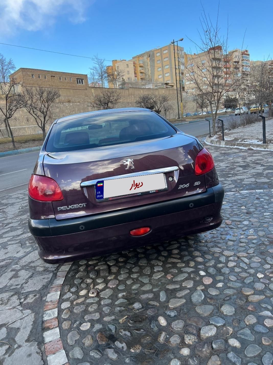 پژو 206 SD v8 - 1397