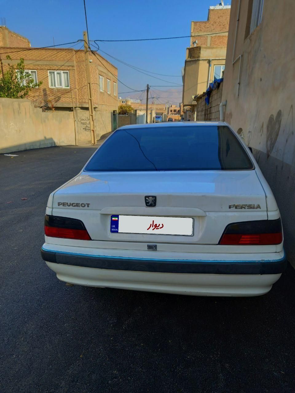 پژو پارس دوگانه سوز - 1387