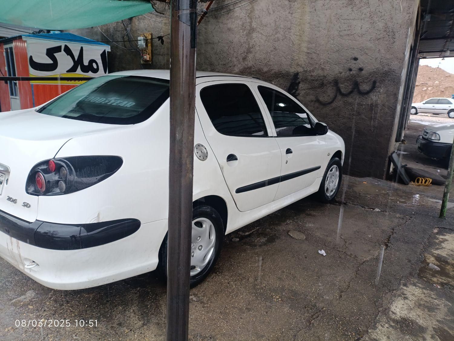 پژو 206 SD v8 - 1396