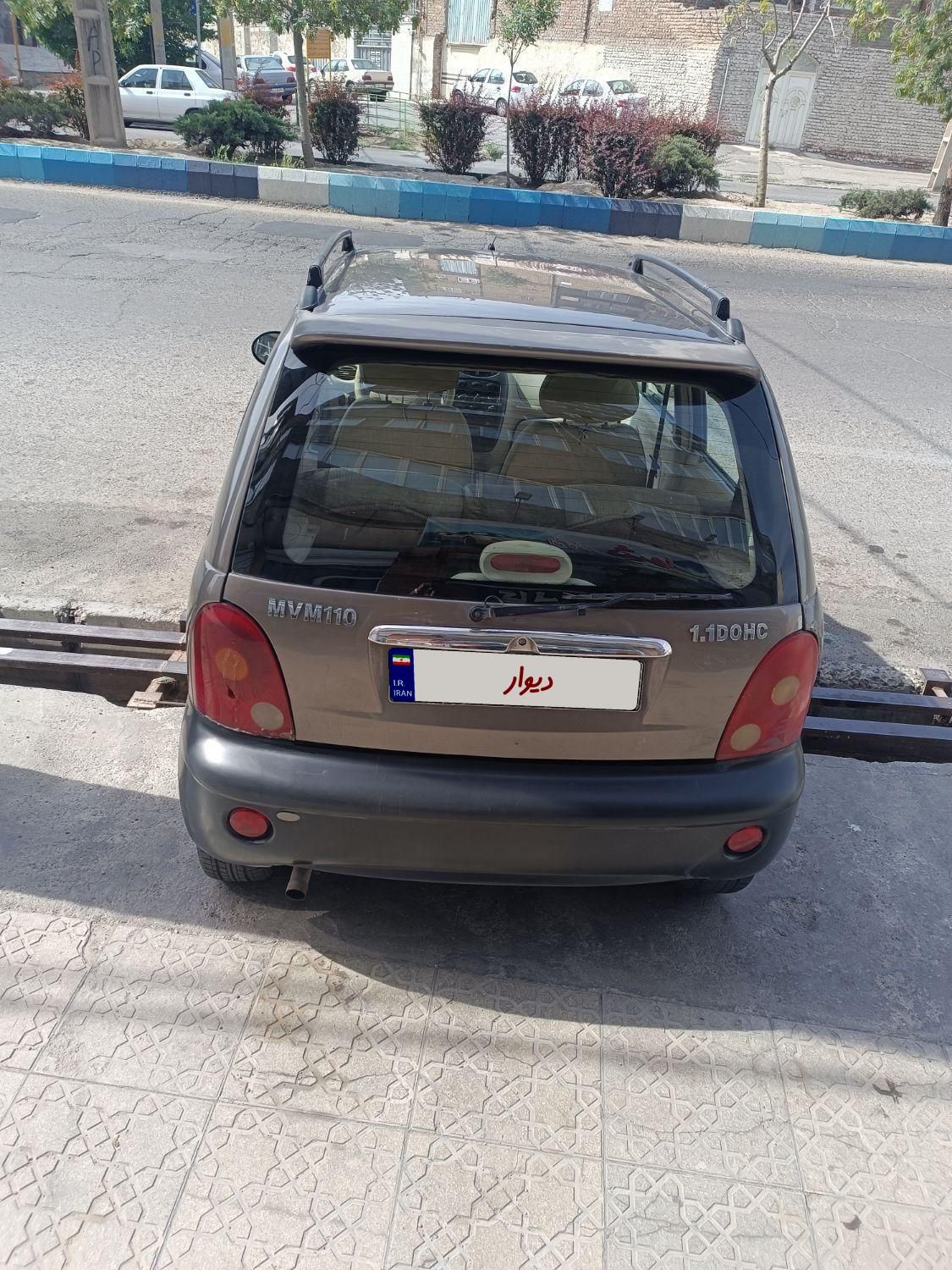 ام وی ام 110 چهار سیلندر دنده ای - 2014