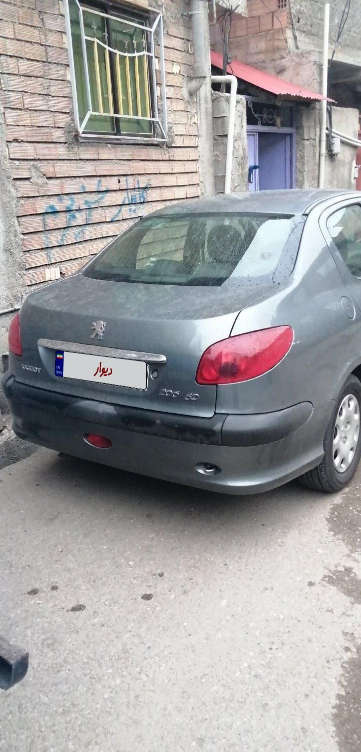 پژو 206 SD v8 - 1390