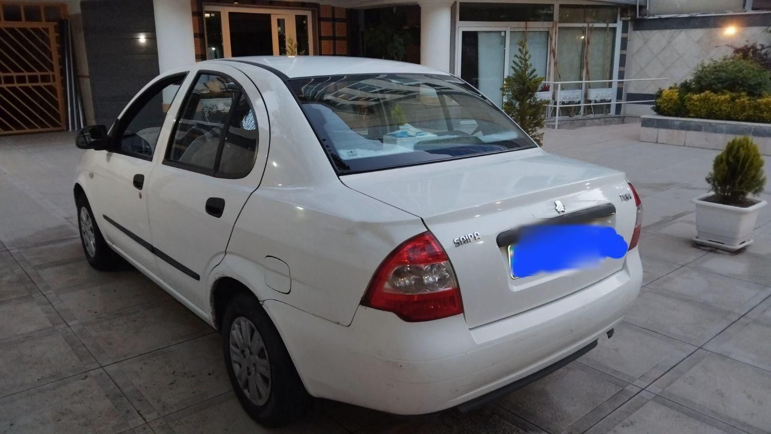 تیبا صندوق دار SX - 1396