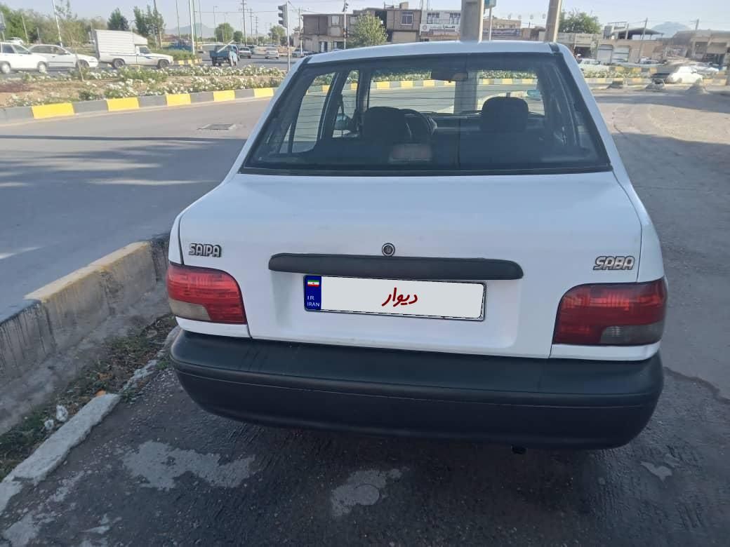 پراید صبا دنده‌ای - 1380