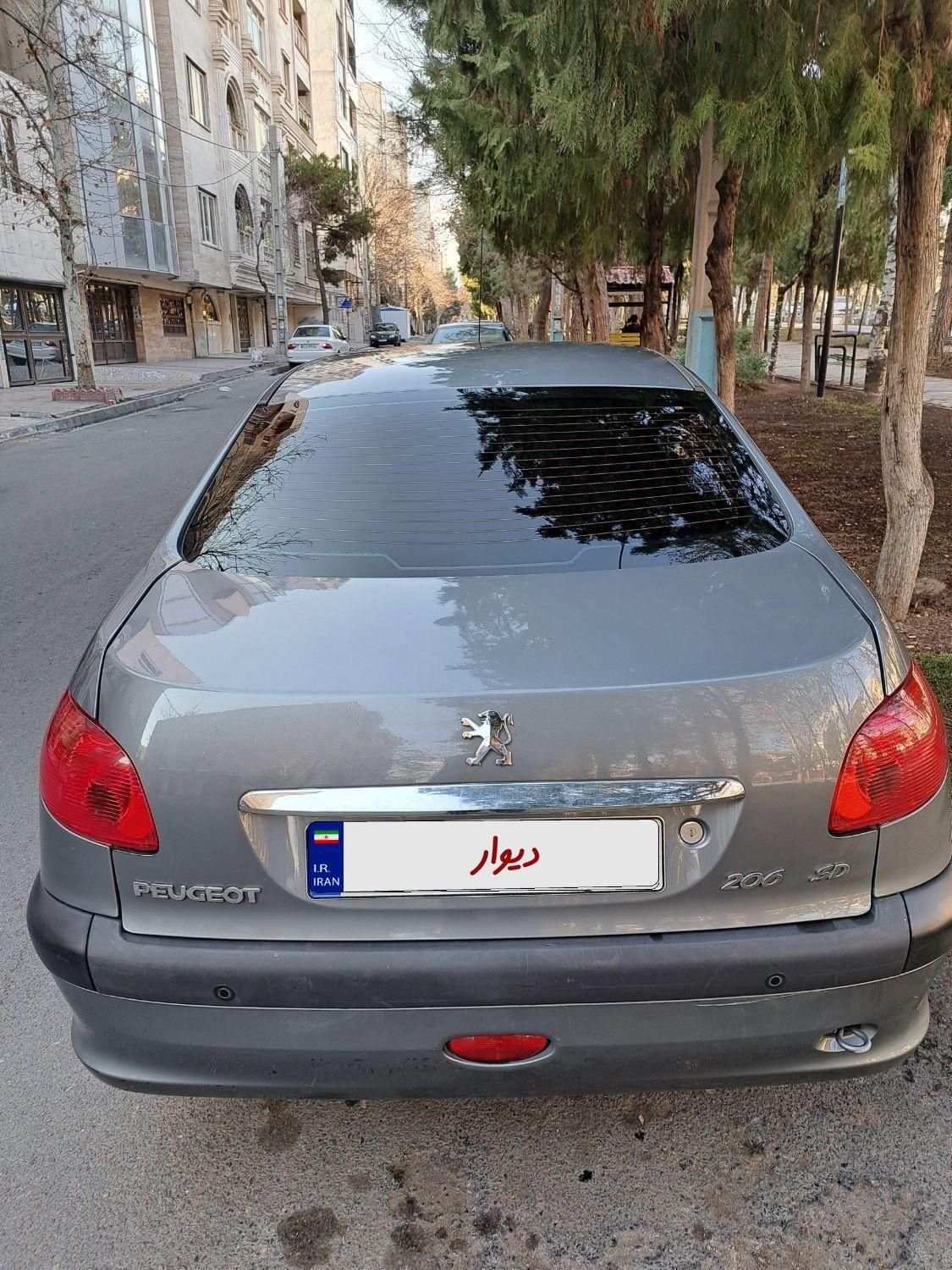 پژو 206 SD v8 - 1395