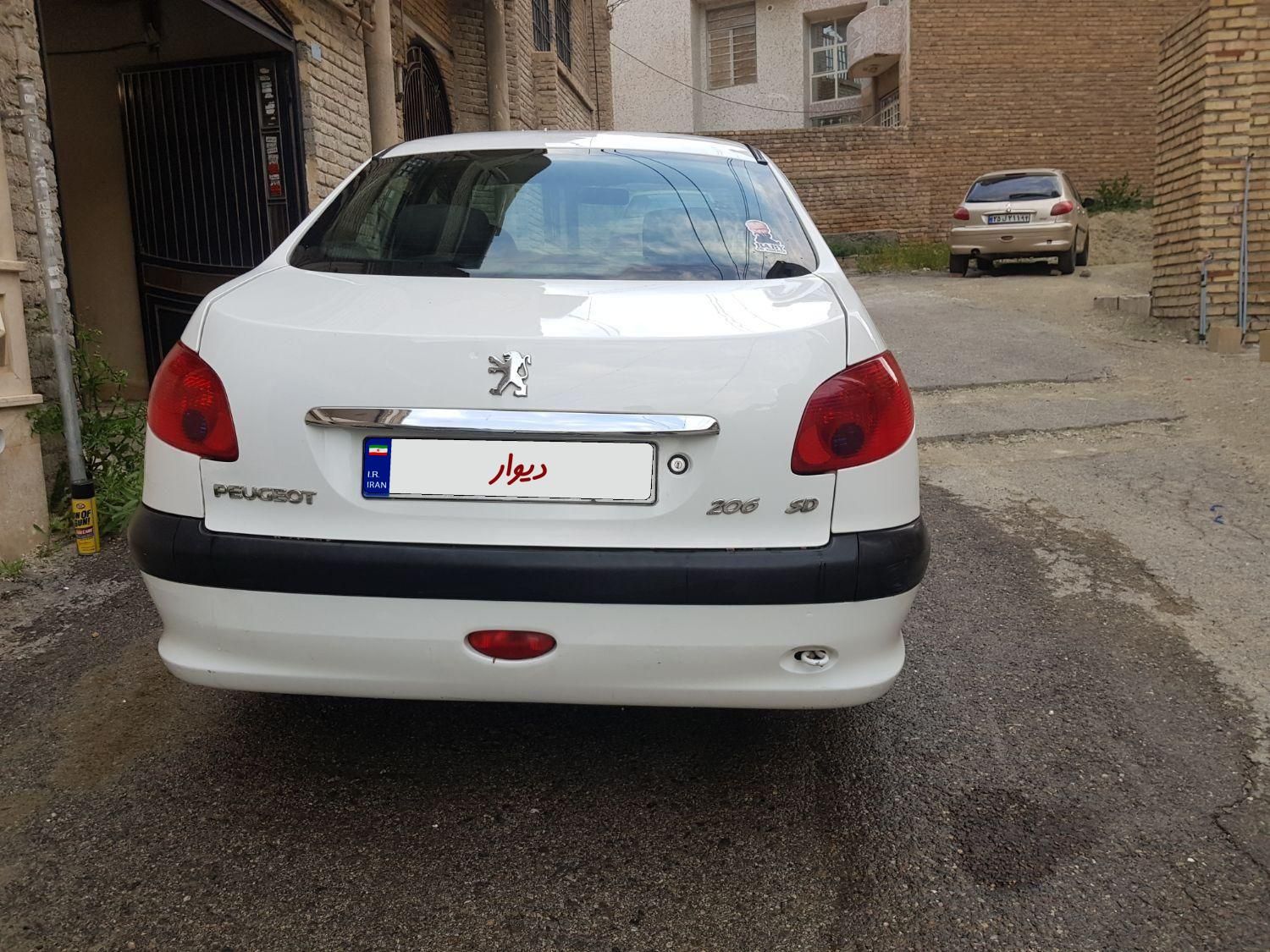 پژو 206 SD v8 - 1386