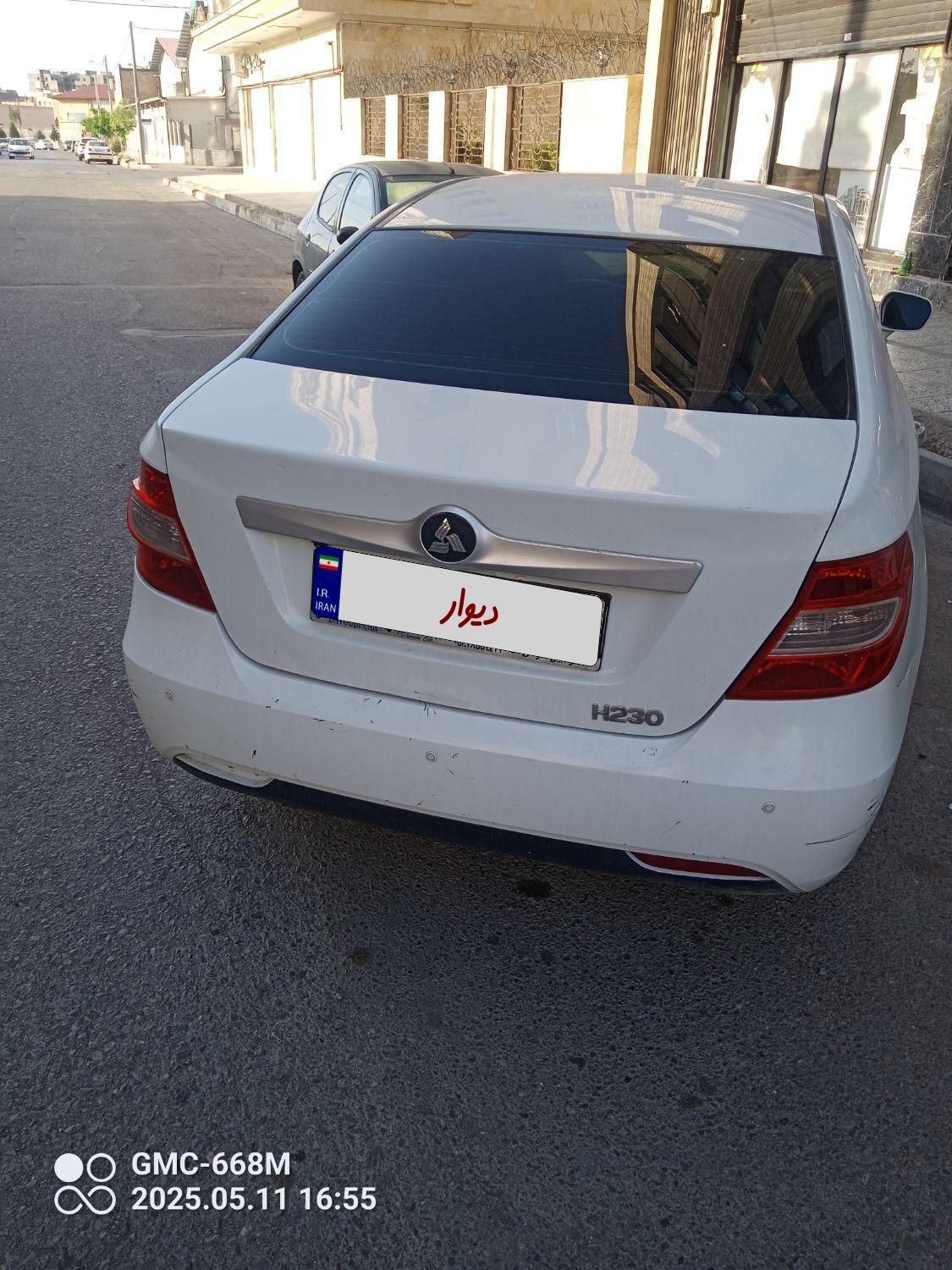 برلیانس H230 دنده‌ای - 2018