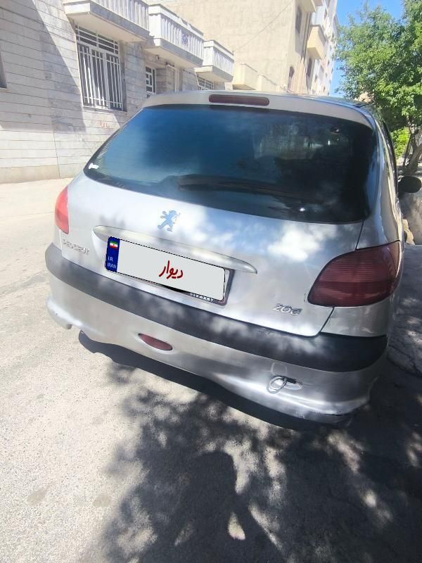 پژو 206 تیپ 3 - 1388