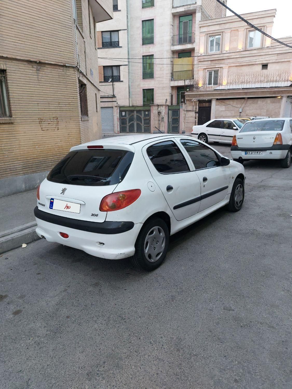 پژو 206 تیپ 5 - 1393