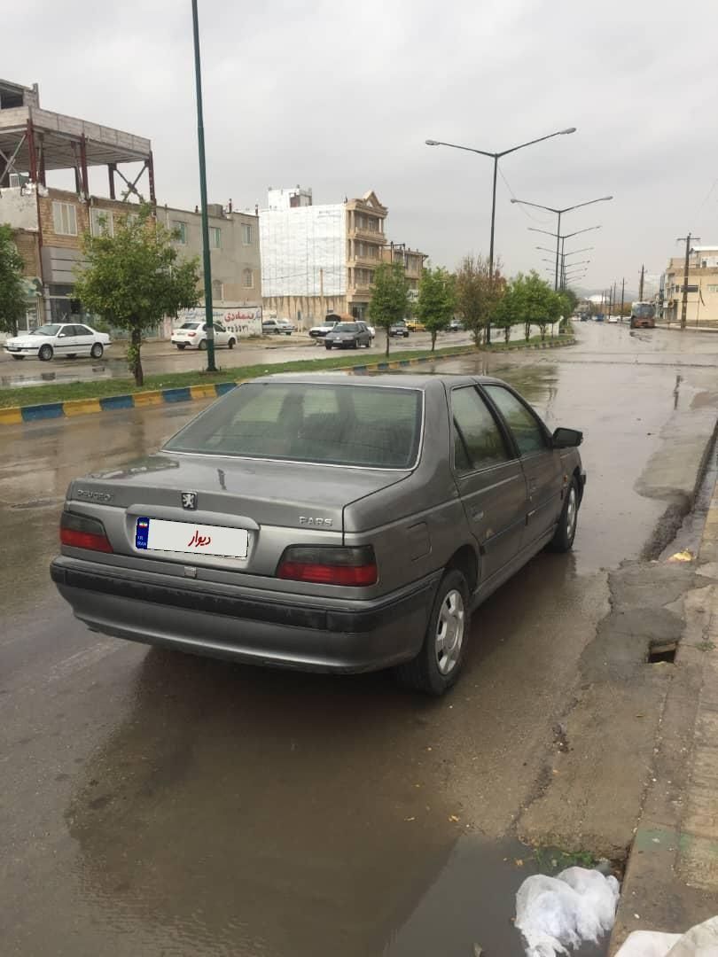 پژو پارس دوگانه سوز - 1389