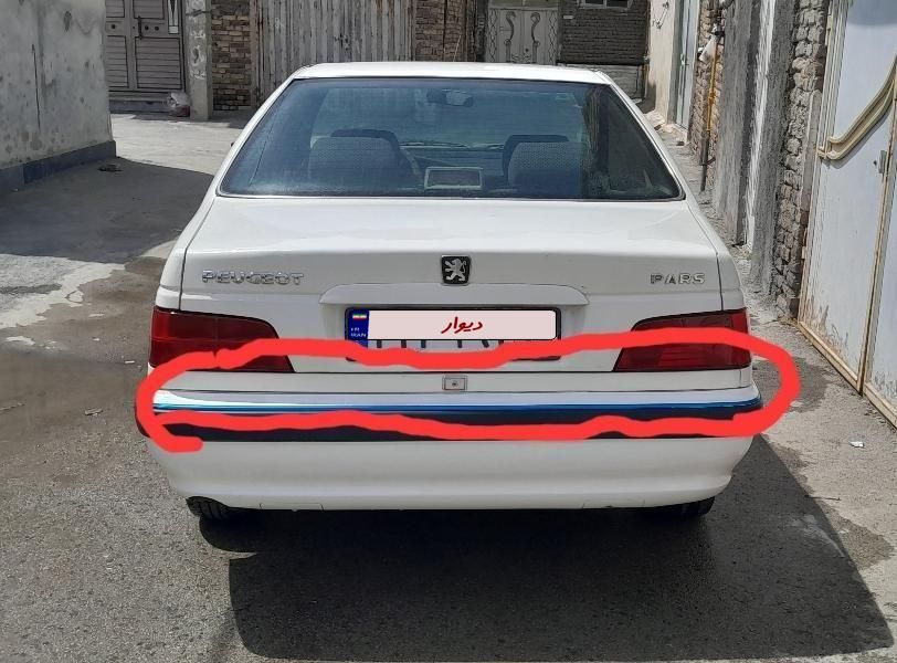 پژو پارس دوگانه سوز - 1389