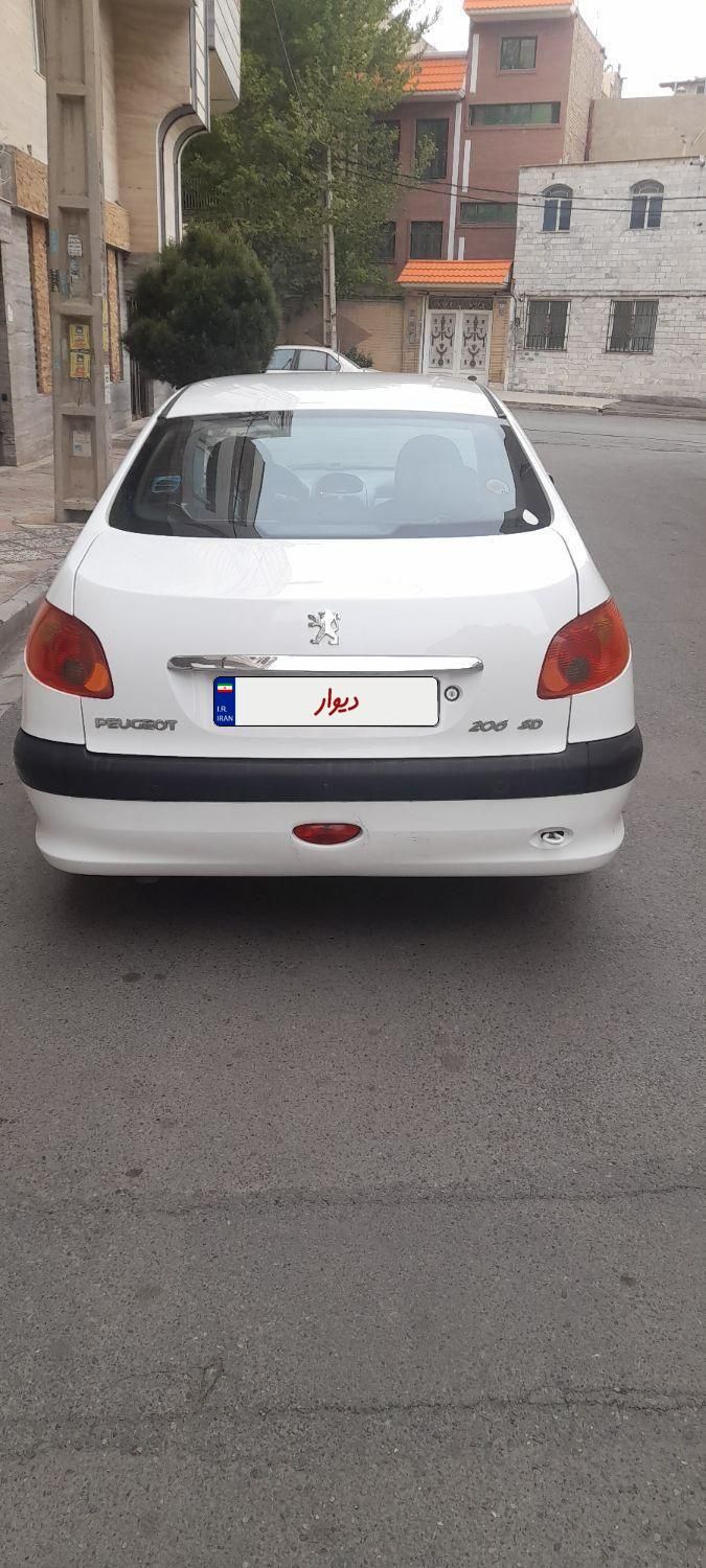 پژو 206 SD v8 - 1393