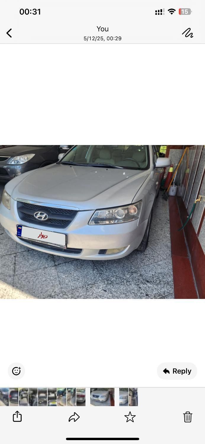 هیوندای سوناتا NF 3300cc - 2007