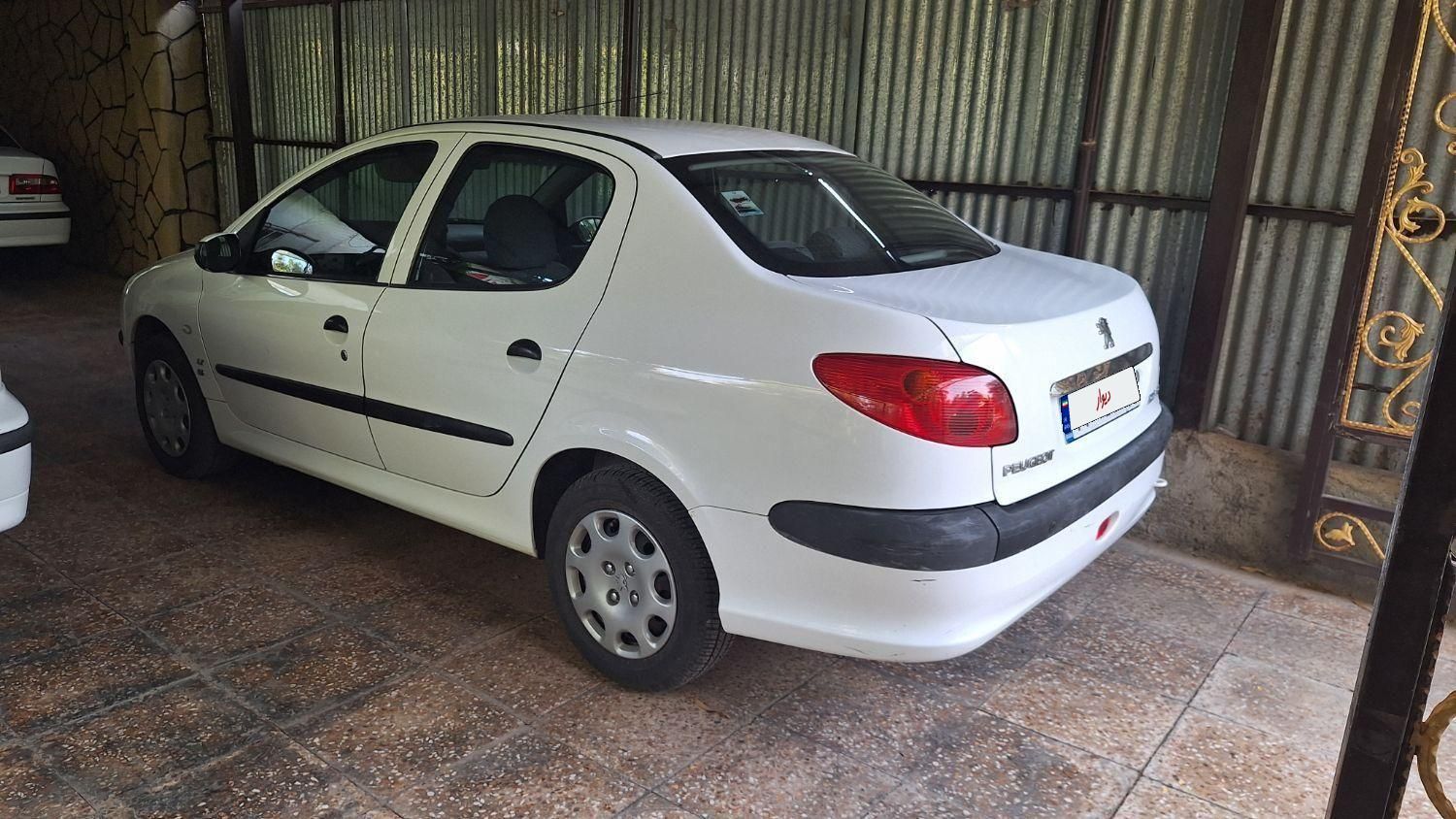 پژو 206 SD v8 - 1395