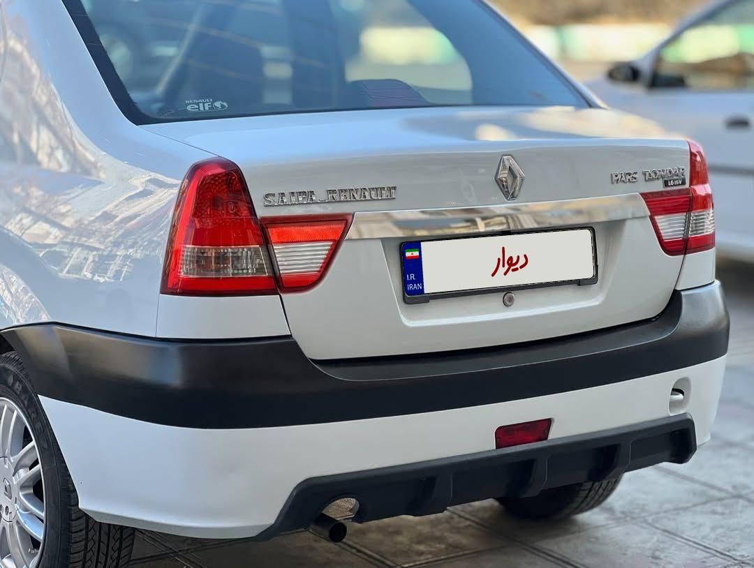 رنو پارس تندر گیربکس JHQ + مولتی مدیا - 1394