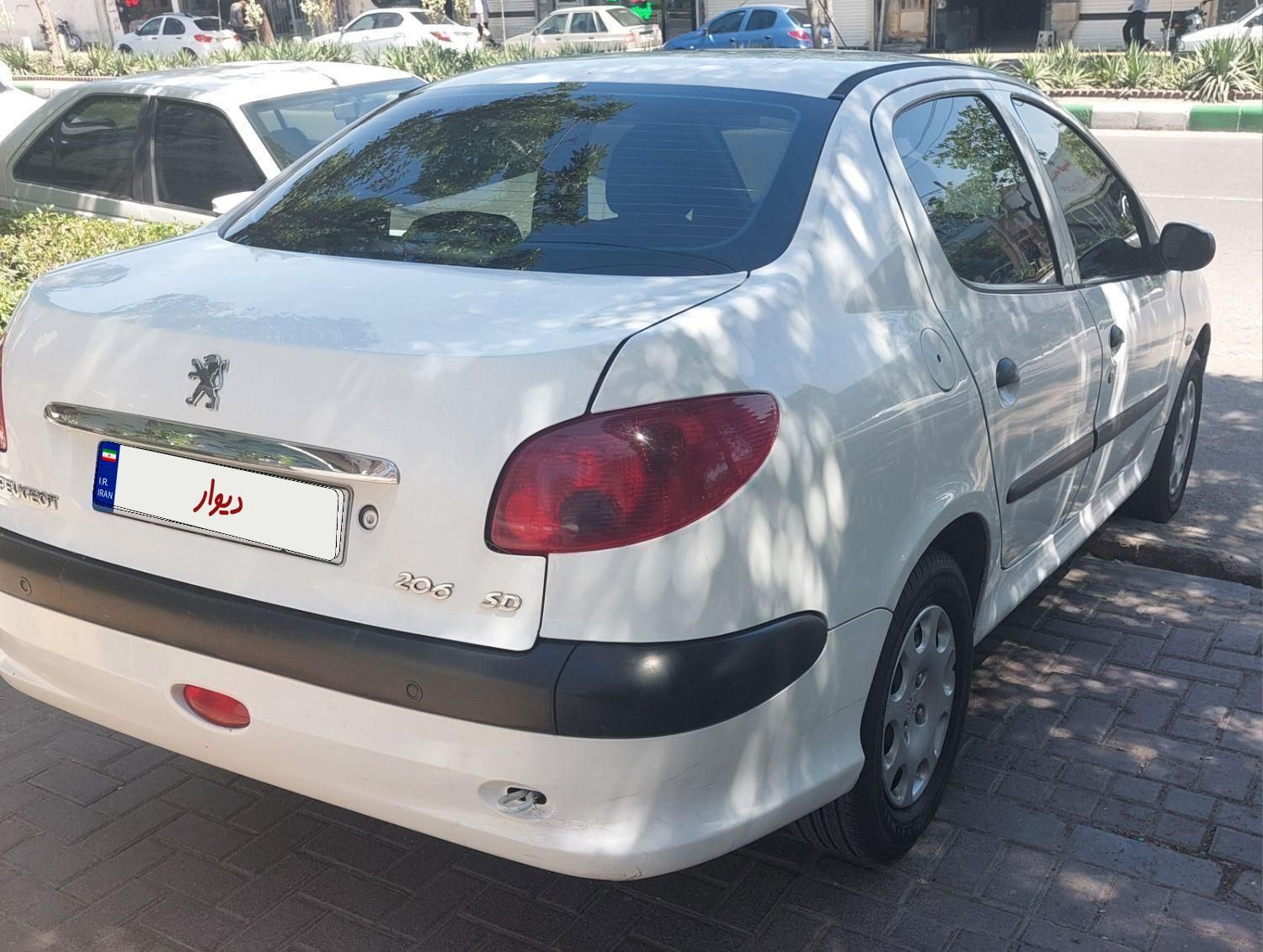 پژو 206 SD v8 - 1395