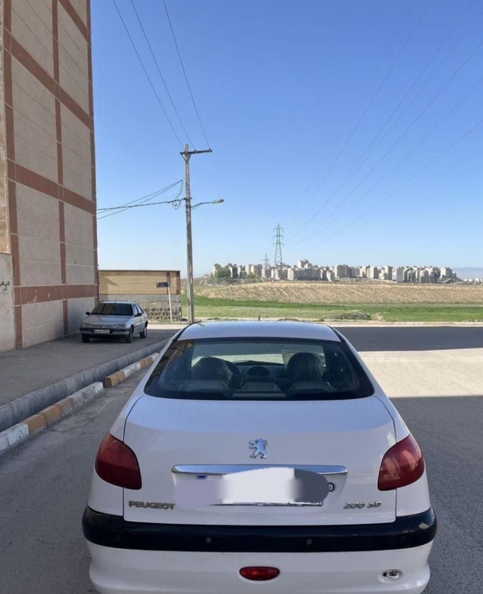 پژو 206 SD v8 - 1390