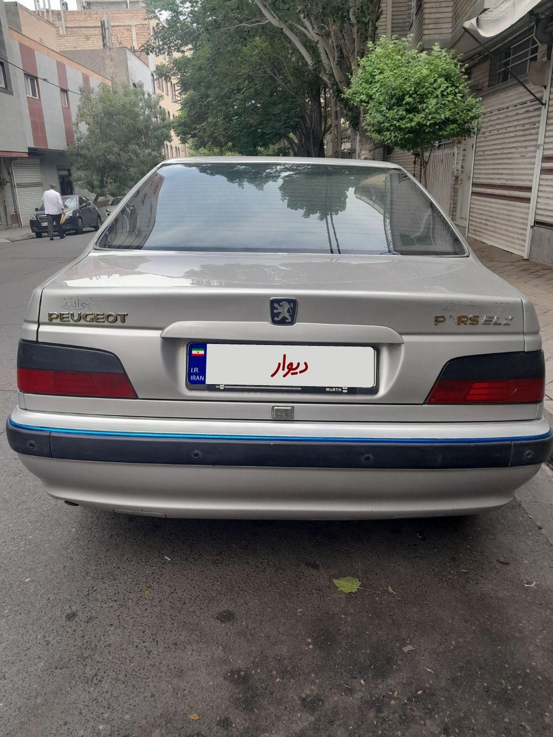 پژو پارس دوگانه سوز - 1381