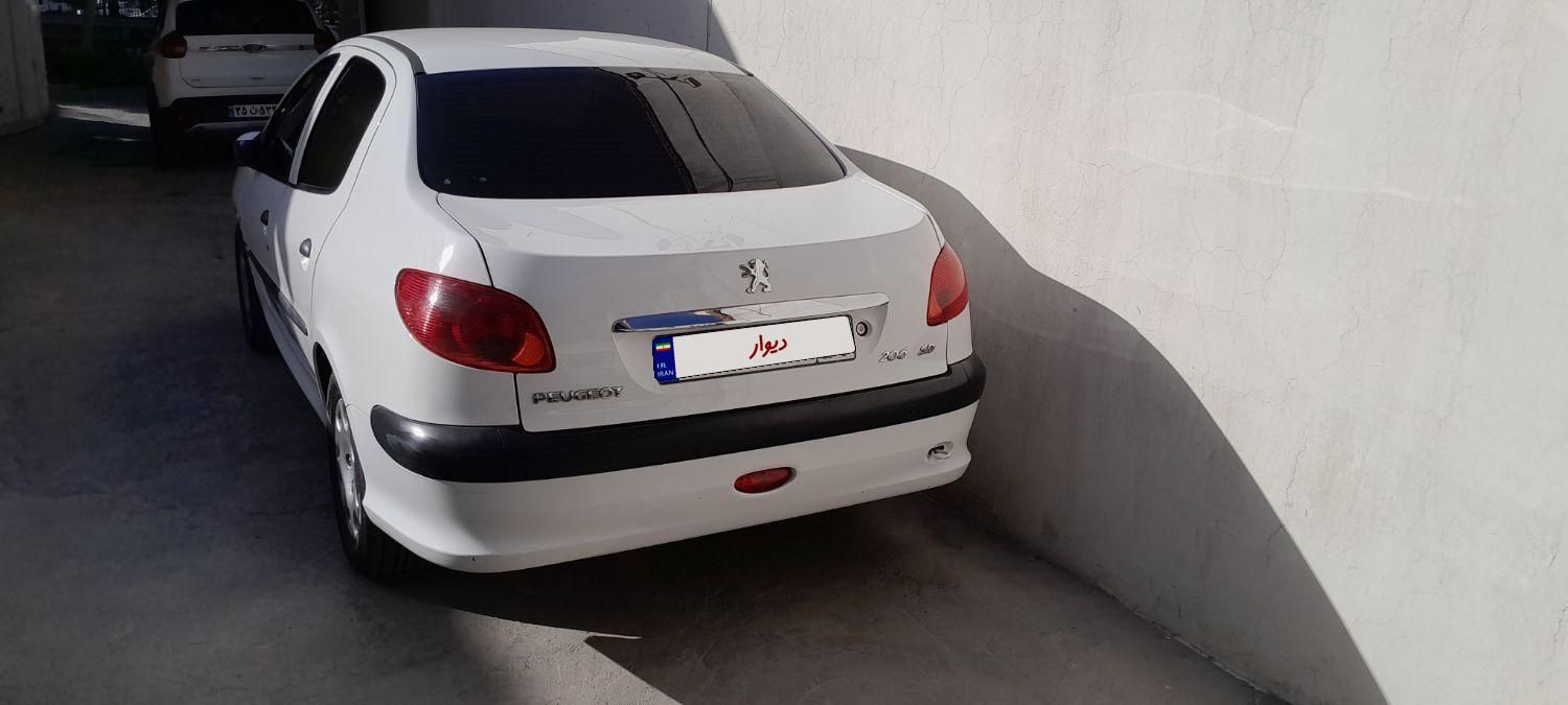 پژو 206 SD v8 - 1395