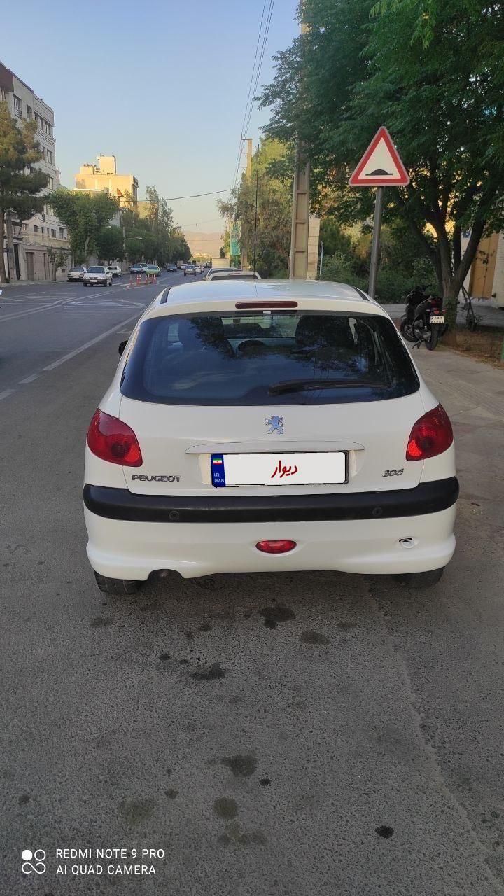 پژو 206 تیپ 2 - 1396