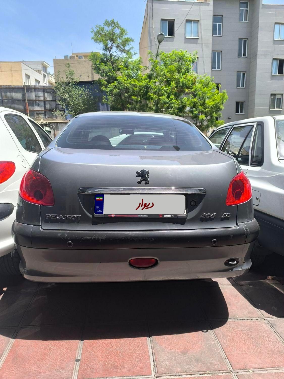 پژو 206 SD v8 - 1397