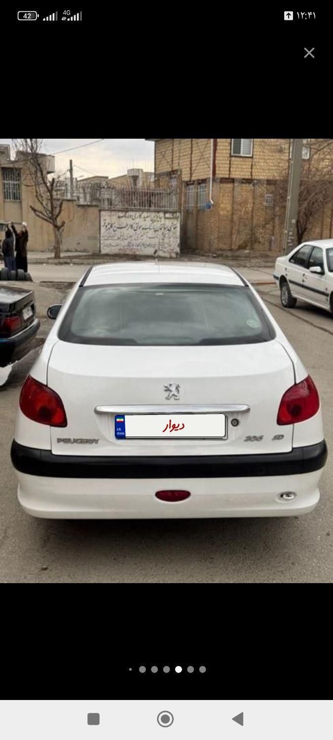 پژو 206 SD v8 - 1395