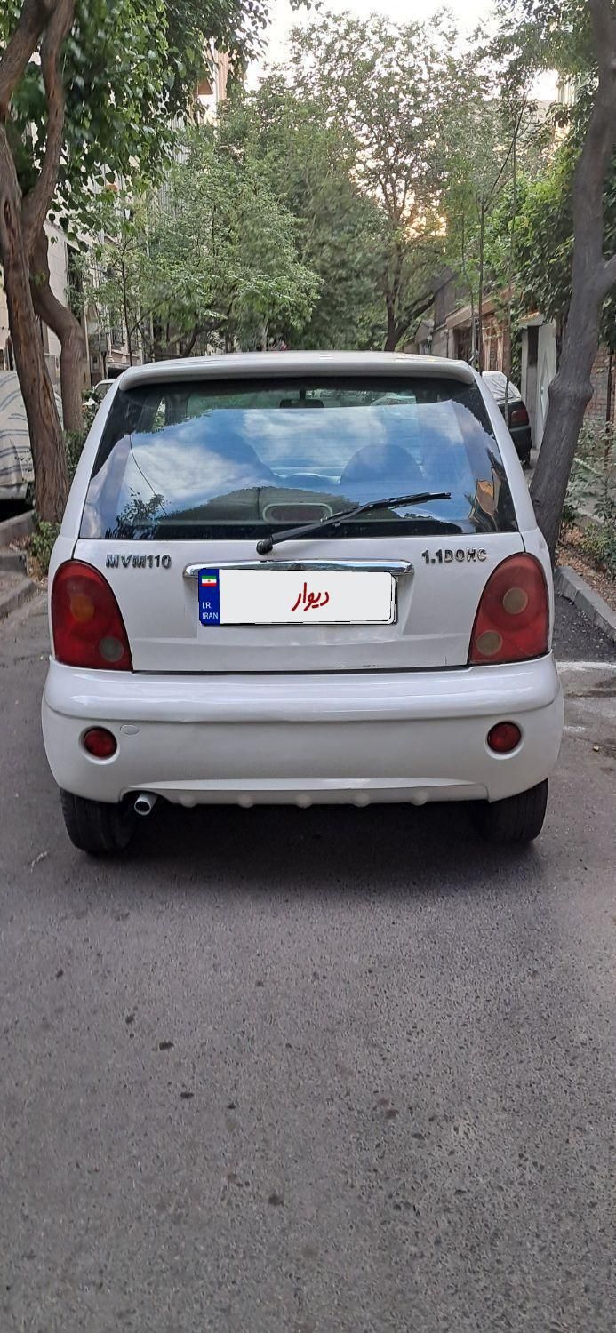 ام وی ام 110 چهار سیلندر دنده ای - 2011