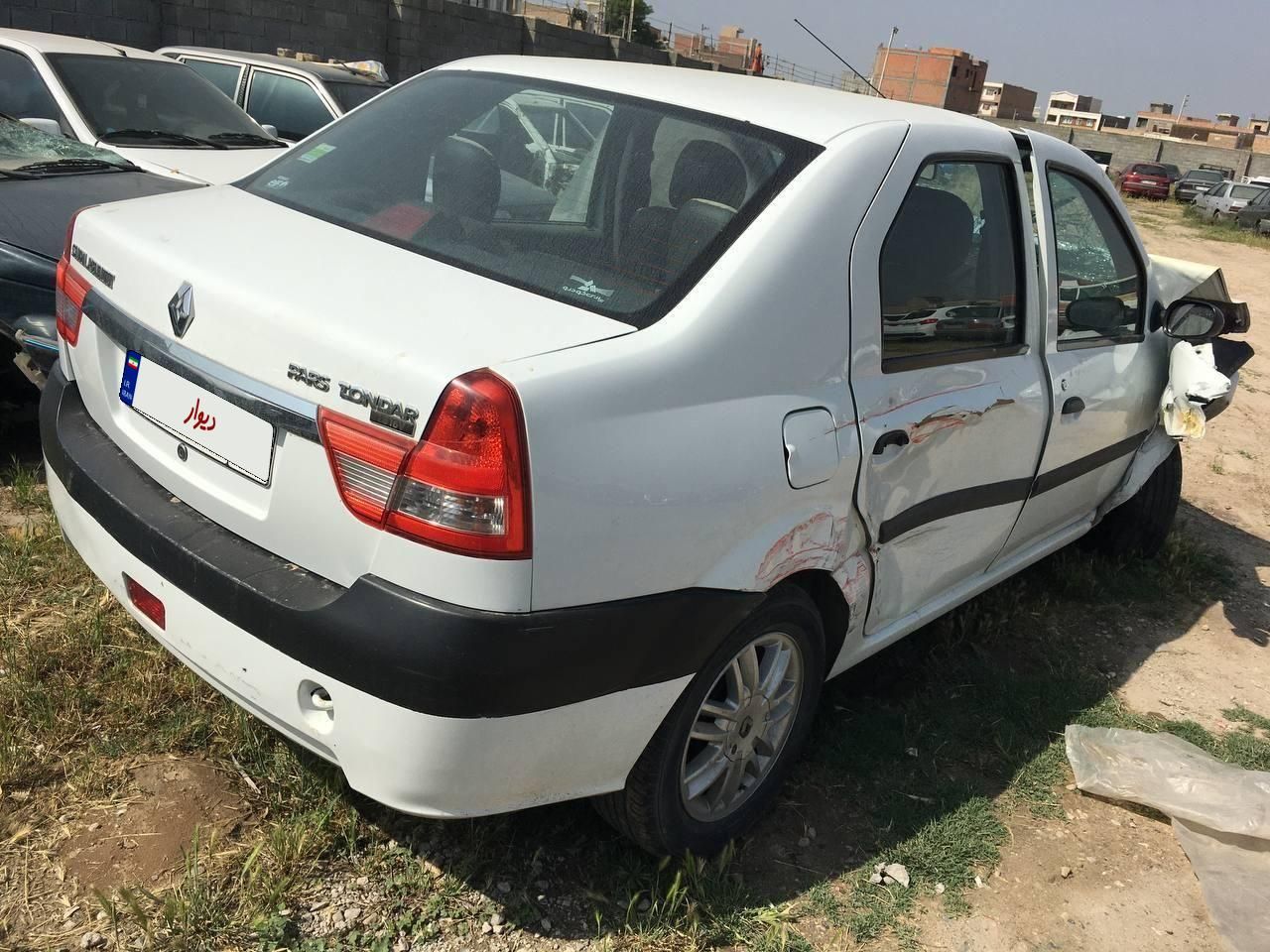 رنو پارس تندر گیربکس JHQ + مولتی مدیا - 1396