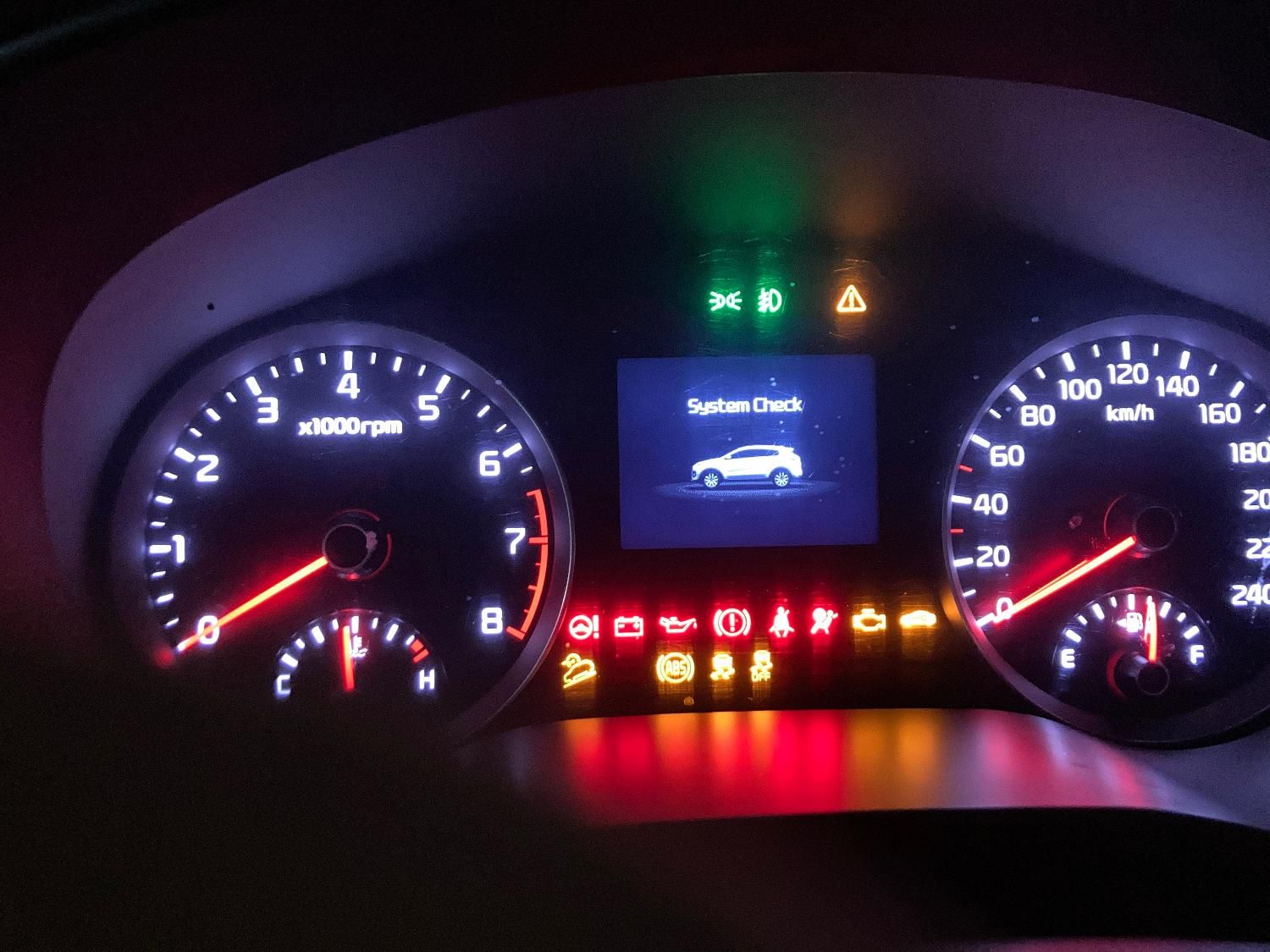 کیا اسپورتیج 4 سیلندر 2400cc - 2016
