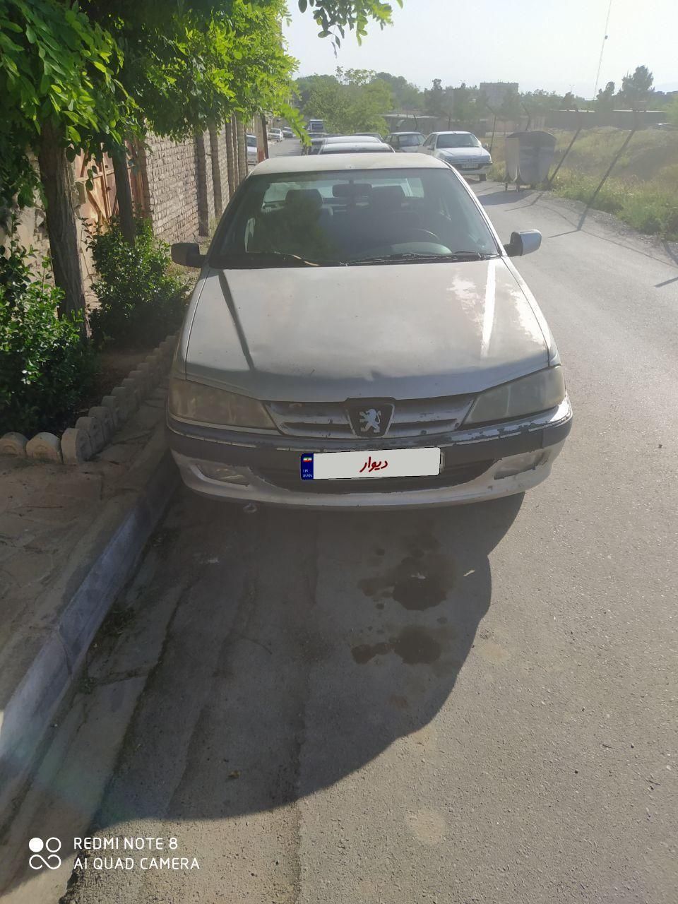 پژو پارس دوگانه سوز - 1389