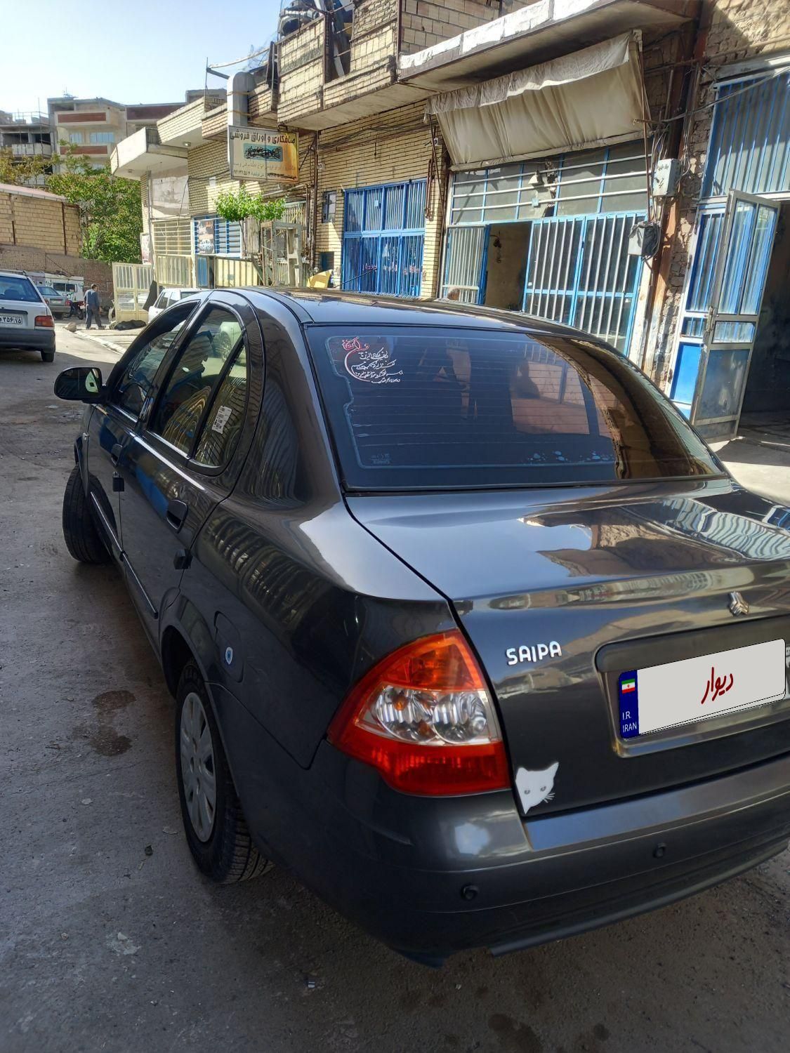 تیبا صندوق دار LX دوگانه سوز - 1395