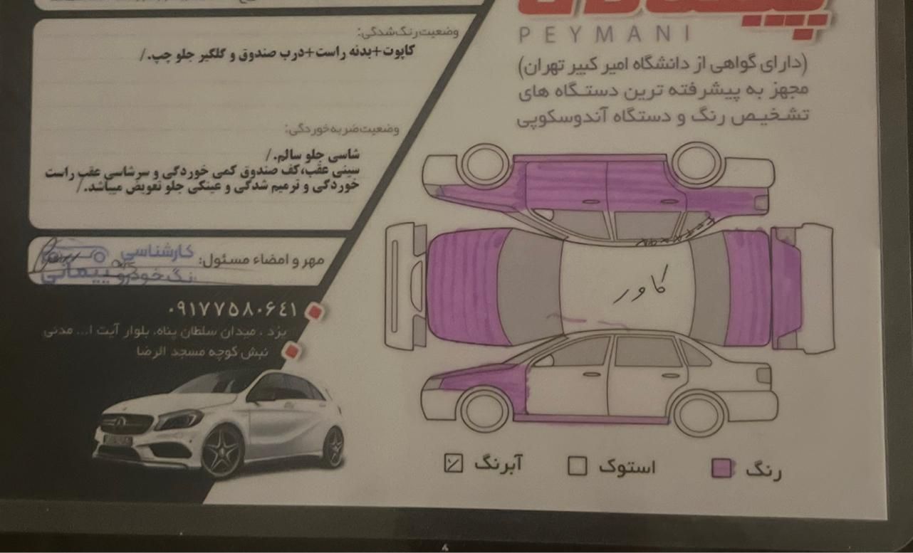 پژو 206 تیپ 3 - 1393
