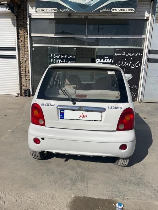 ام وی ام 110 چهار سیلندر دنده ای - 2012
